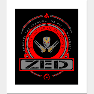 ZED - LIMITED EDITION Posters and Art